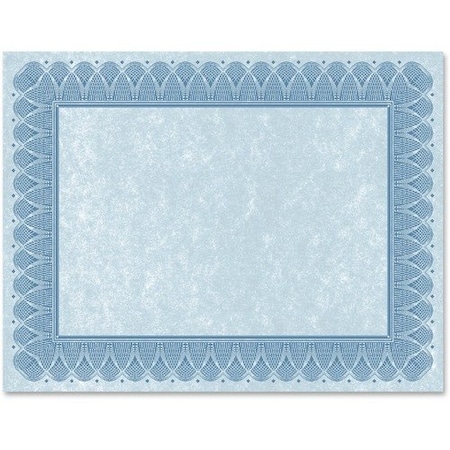 Geographics CERTIFICATE, TRADITNL, BLUE, 100PK GEO47832